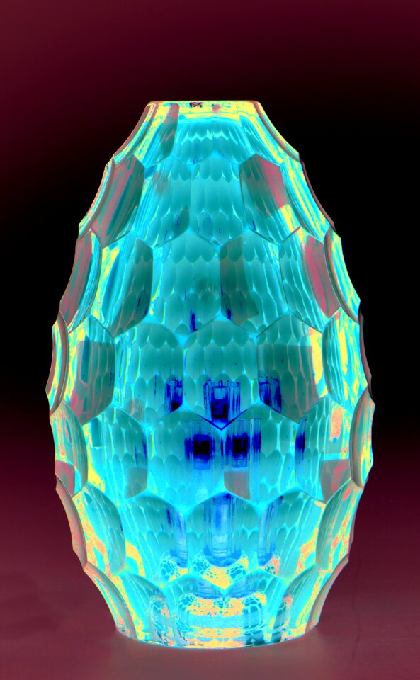 Glass lamp lighting