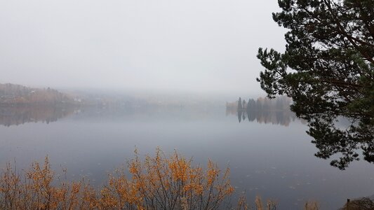 Norway water autumn