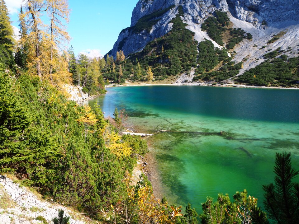 Mountain world lake bergsee