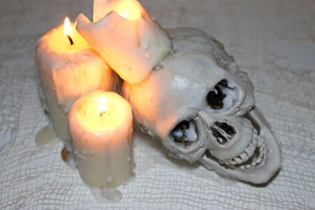 Wax creepy gloomy