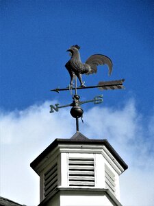 Weather arrow rooftop photo