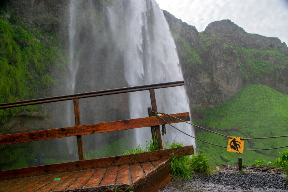 Nature landscape water