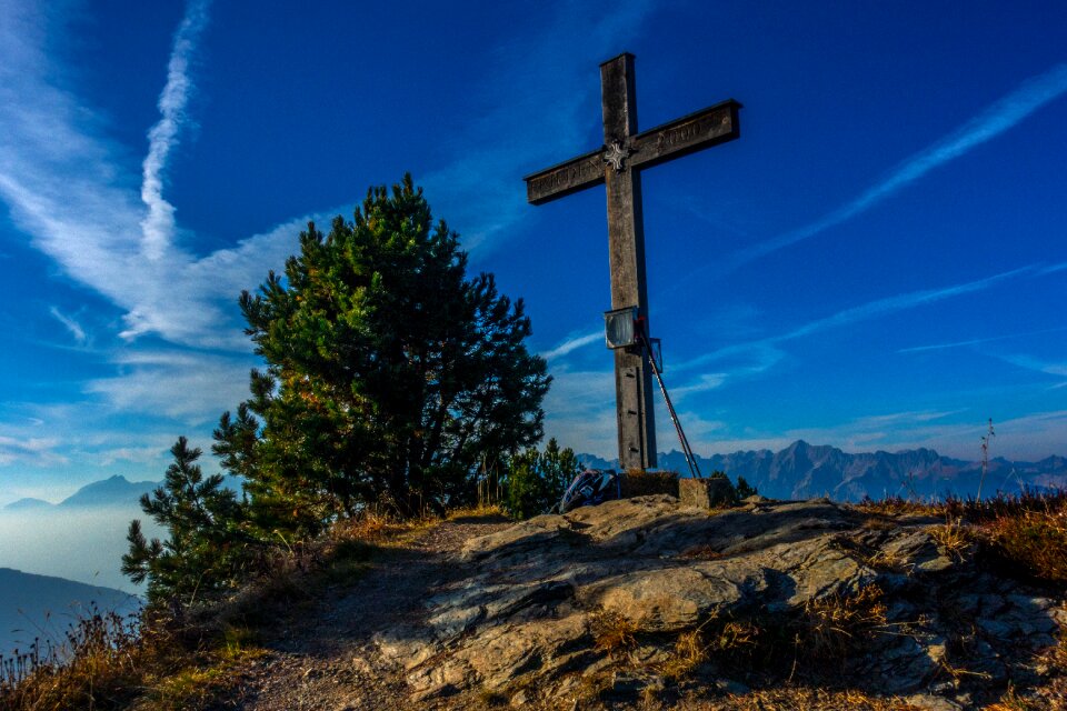 Cross nature hiking