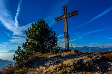 Cross nature hiking photo