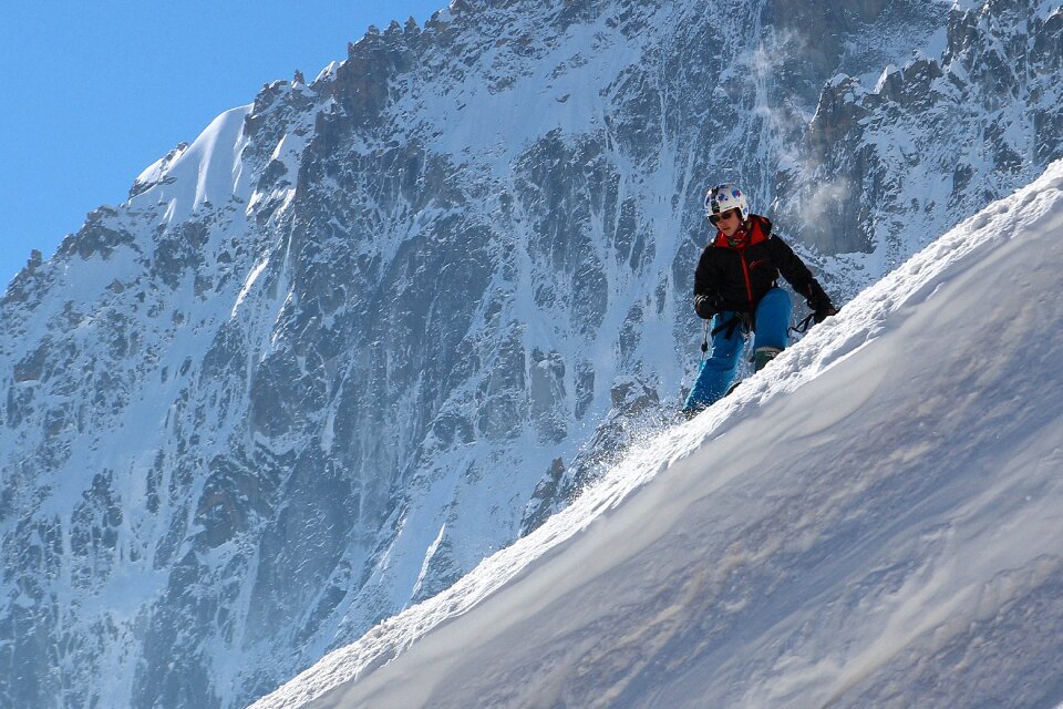 Ski chamonix freeride