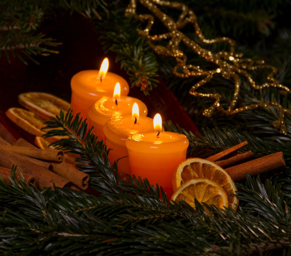 Candlelight light flame