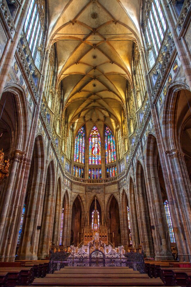 St vitus cathedral czech gothic