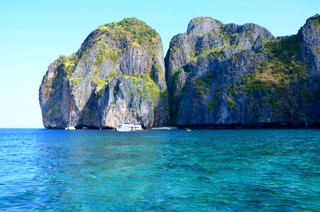 Turquoise water ocean photo