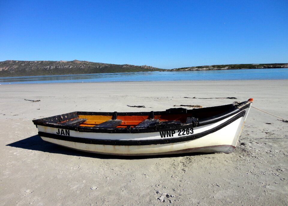 Beach marooned coast