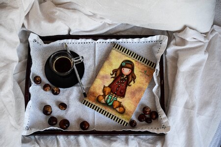Coffee work laptop