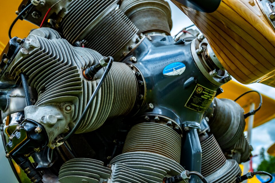 Retro antique airshow