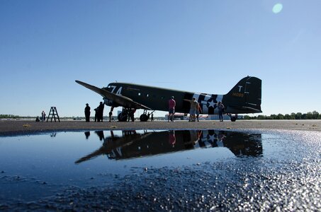 Vintage reflection world war ii