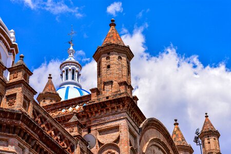 Cathedral of cuenca ancient architecture dome photo