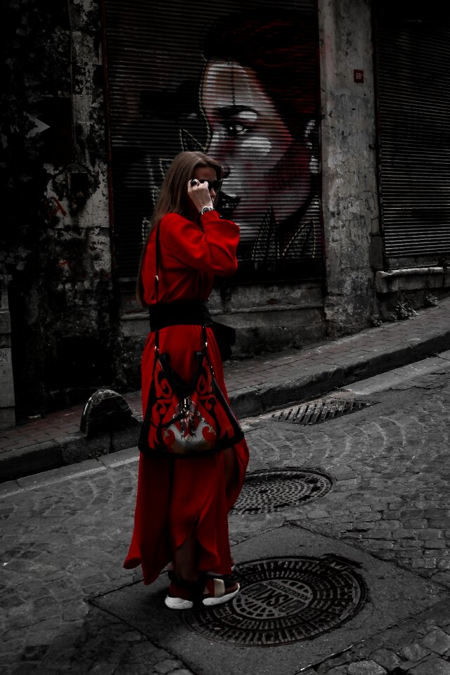 Girl beauty fashion