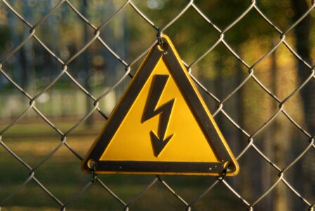 Danger of death fence energy