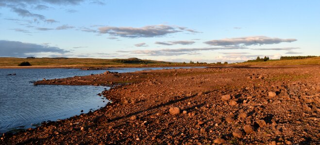 Lake dam photo