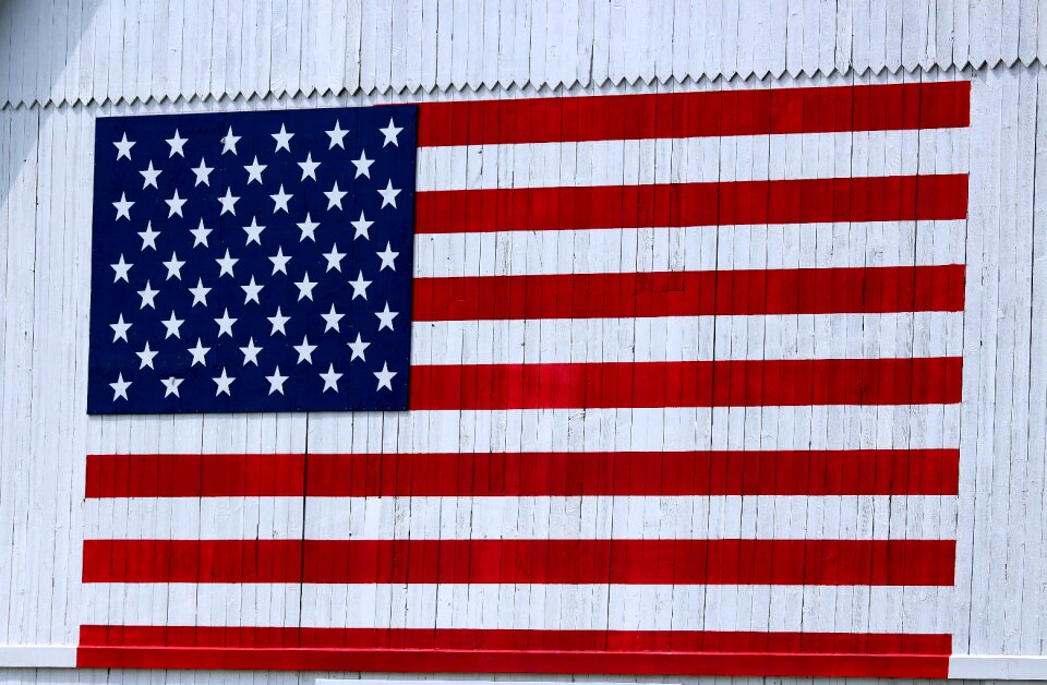 American freedom stripes