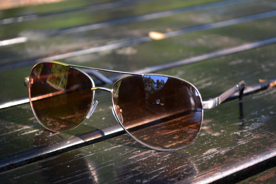 Summer eye protection human