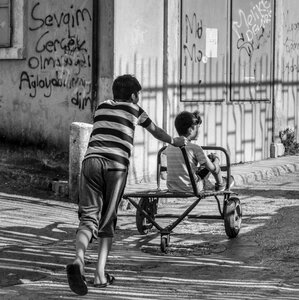 People boys play