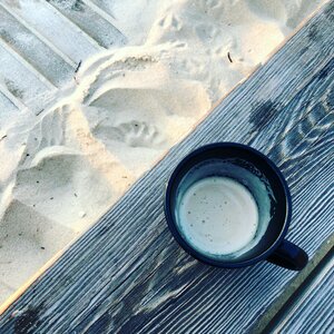Mug summer blue coffee