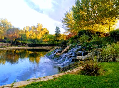 Waterfall lake brook
