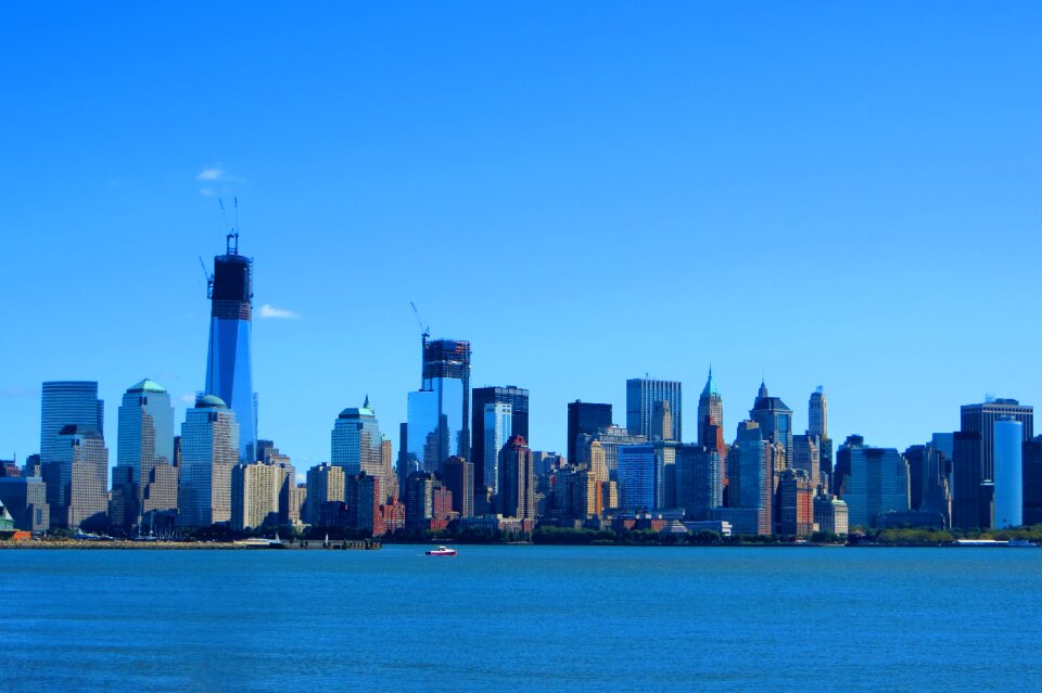 Manhattan skyscrapers usa photo