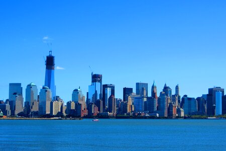 Manhattan skyscrapers usa photo