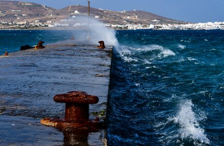 Waves maritime city
