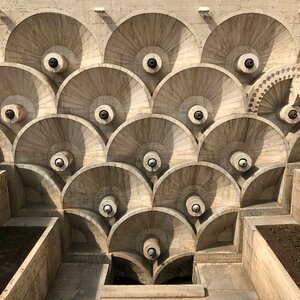 Fountain symmetry architecture