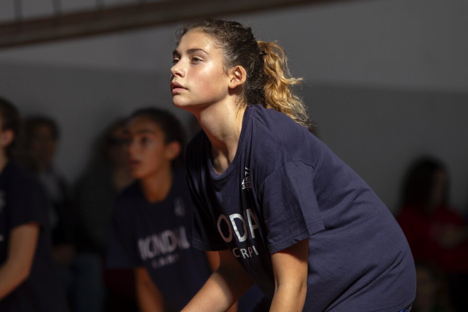 Sporty play athlete