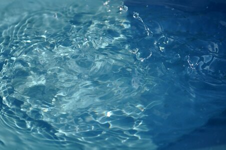 Pool blue wet photo