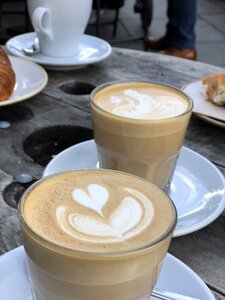 Coffee latte café photo