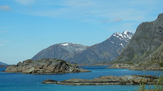 Fjord landscape travel photo