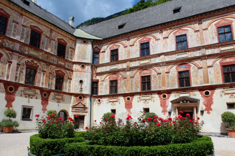 Castle facade architecture