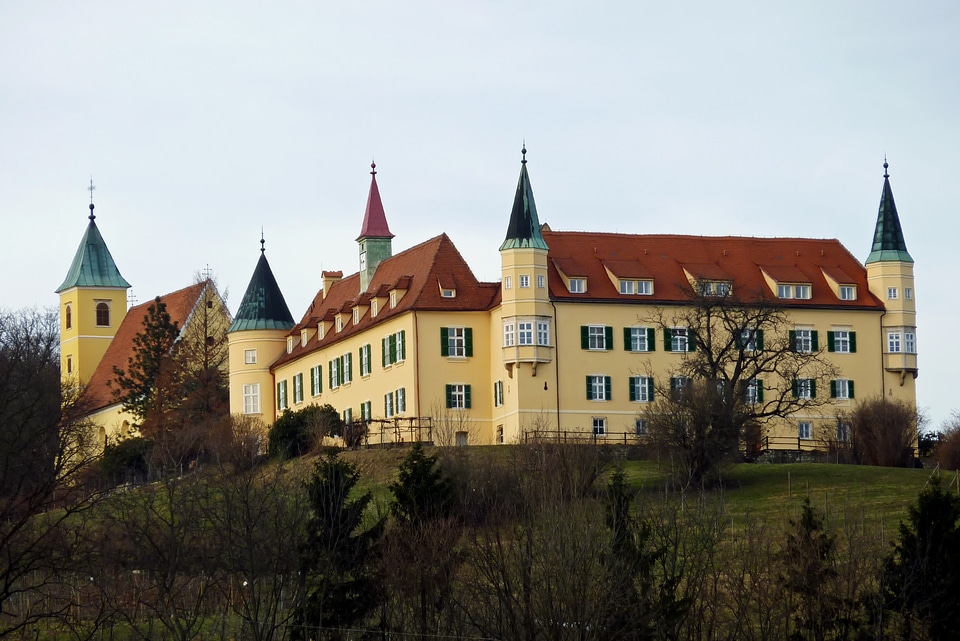 Palace architecture sky