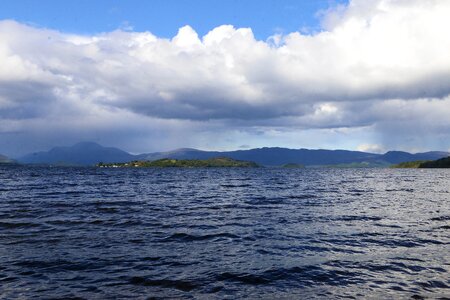 Scotland loch lomond scenic photo