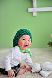 Adorable happy facial photo