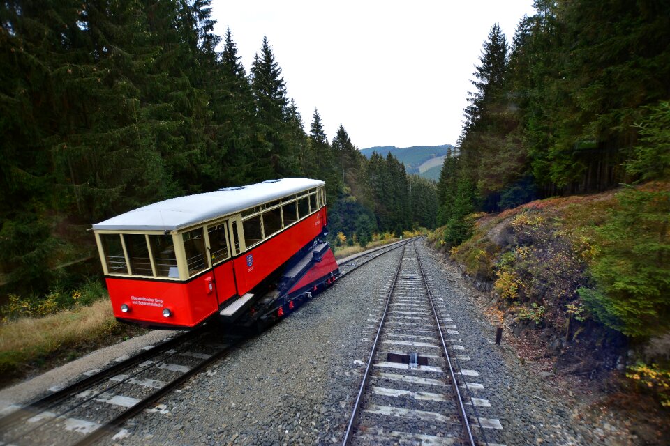 Funicular railway thuringia germany oberweißbach