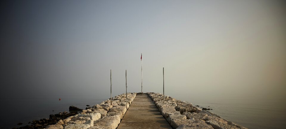 Waters mist fog