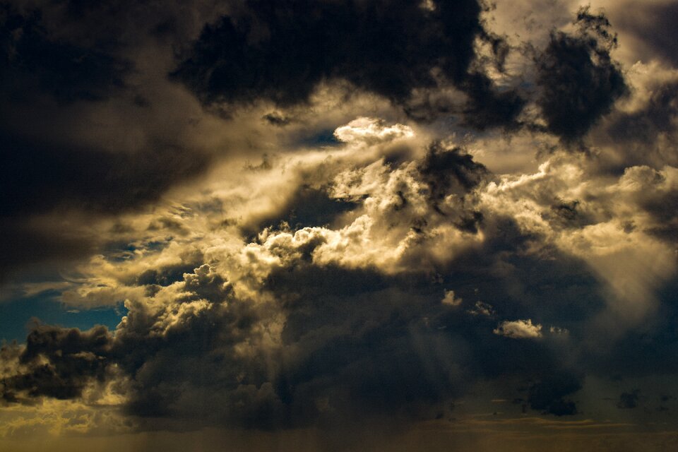 Stormy weather autumn mood dramatic