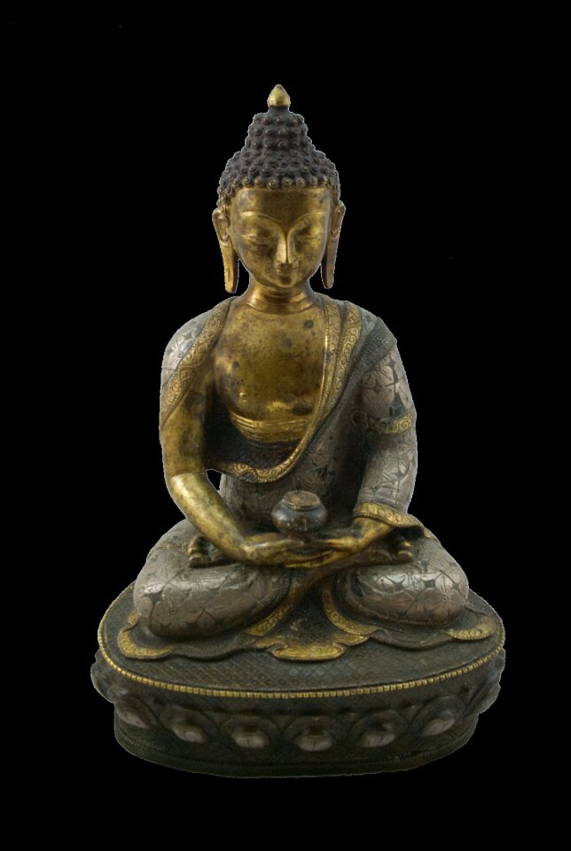 Buddhism black buddha