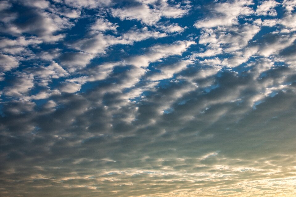 Sky blue weather