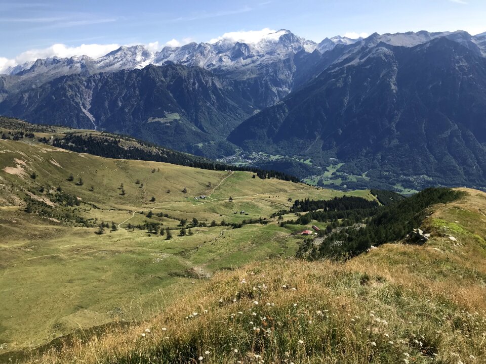Alpine route alps alpine