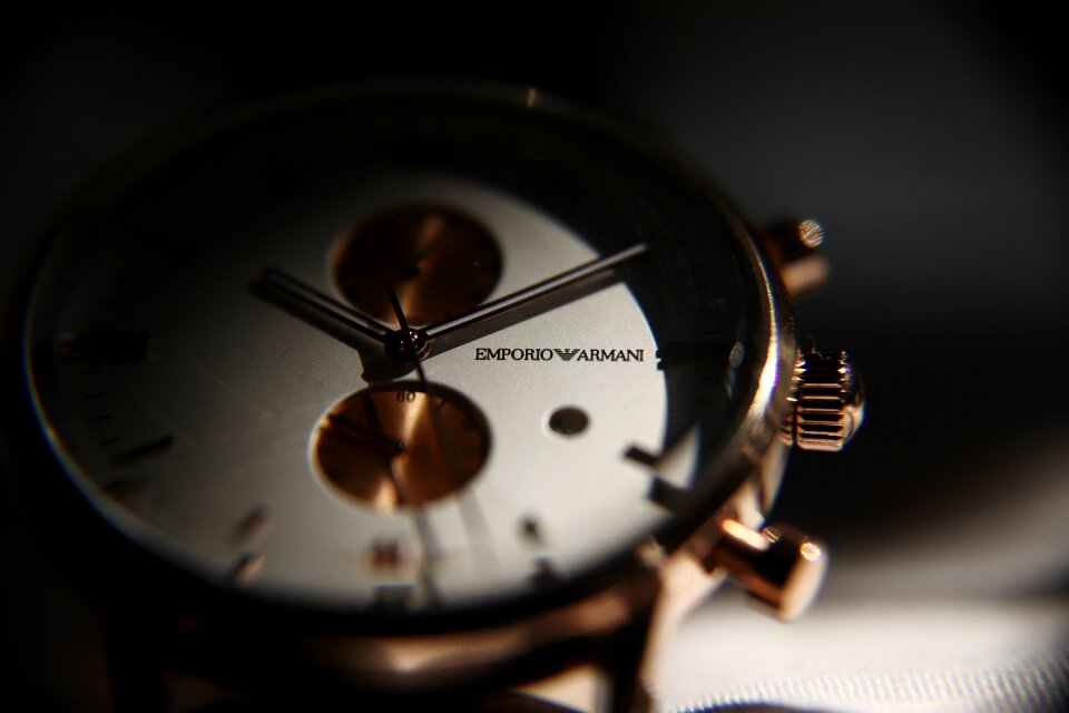 Elegant clock dial