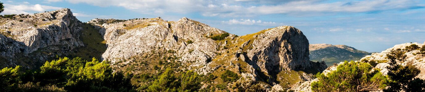 Mountain range mountains cliff