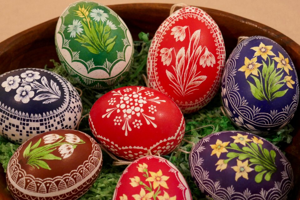 Easter colorful decoration