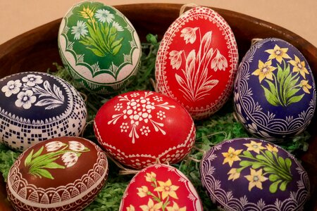 Easter colorful decoration