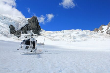Nature landscape helicopter