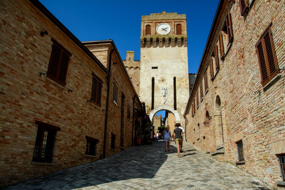 Gradara city medieval photo