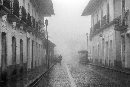 Mineral del monte colonial street